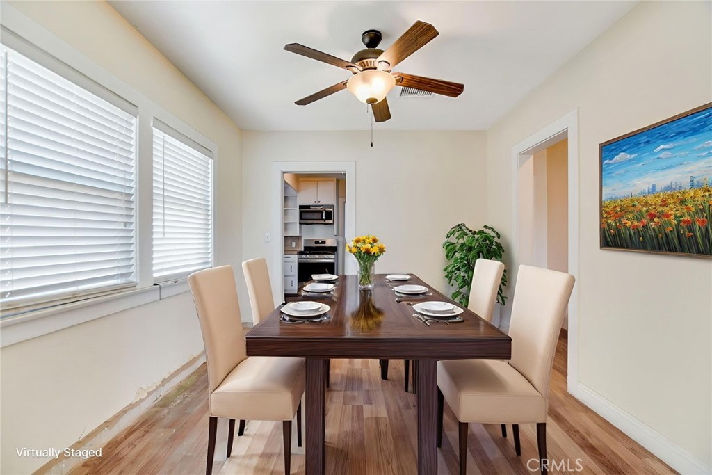 1636 Webster Street Redlands, CA 92374 - Photo 16 of 44 digitally staged dining room