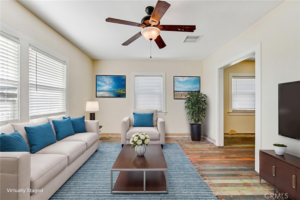 1636 Webster Street Redlands, CA 92374 - Photo 6 of 44 digitally staged Living Room