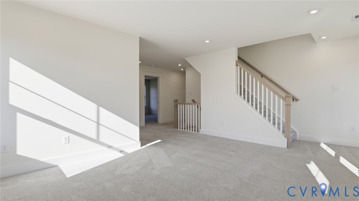 8900 Freebridge Road Chesterfield, VA 23832 - Photo 39 of 50 a view of a hallway with staircase