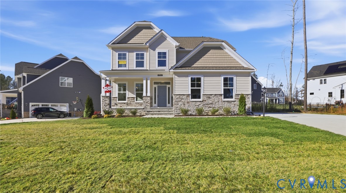 8900 Freebridge Road Chesterfield, VA 23832 - Photo 50 of 50 a front view of a house with garden