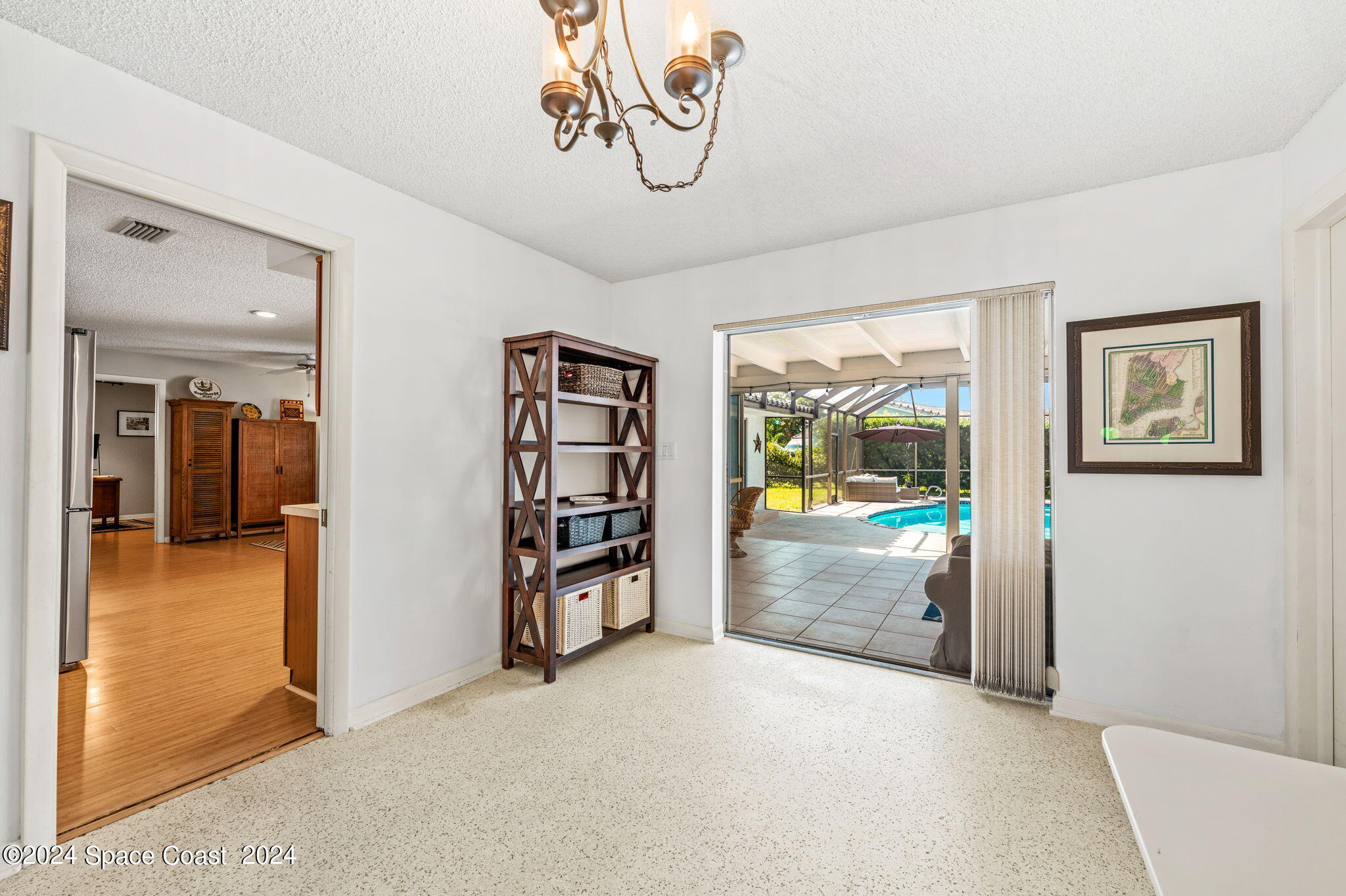 307 Brightwaters Drive Cocoa Beach, FL 32931 - Photo 10 of 45 Dining area is adjacent to kitchen