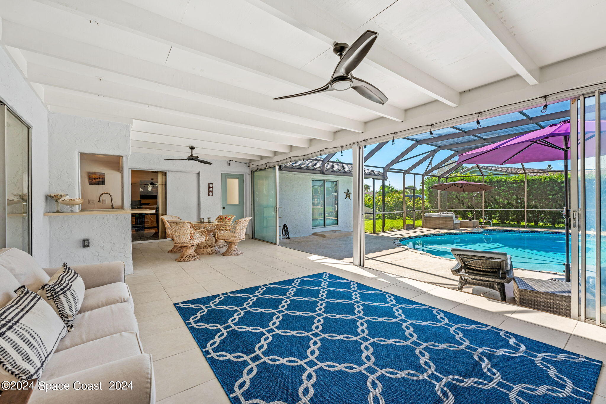 307 Brightwaters Drive Cocoa Beach, FL 32931 - Photo 29 of 45 Move from indoors to outdoors with ease