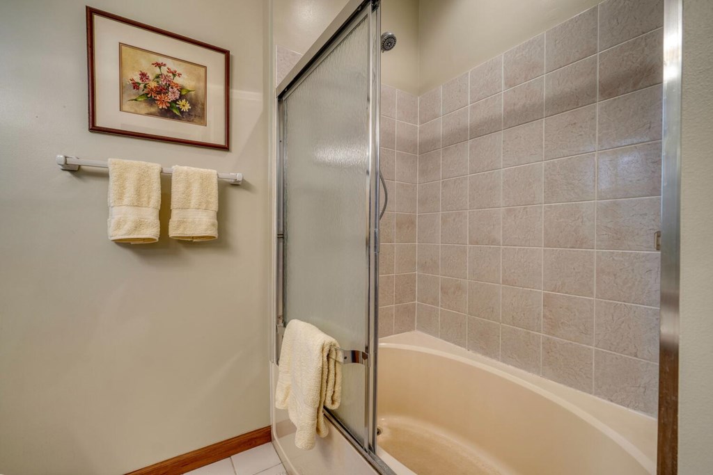 171 Mountain Top Road Blairsville, GA 30512 - Photo 30 of 54 a bathroom with a shower and a bath tub