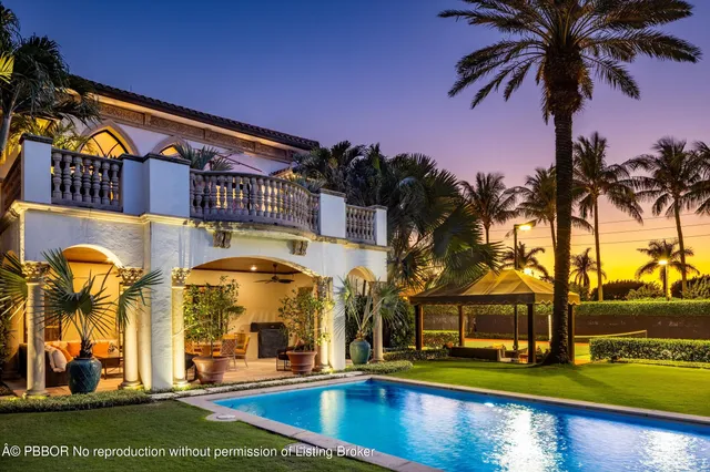 $90,000,000 | 820 South Ocean Boulevard, Manalapan, FL 33462