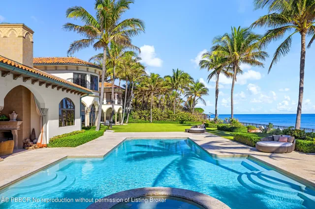 $90,000,000 | 820 South Ocean Boulevard, Manalapan, FL 33462