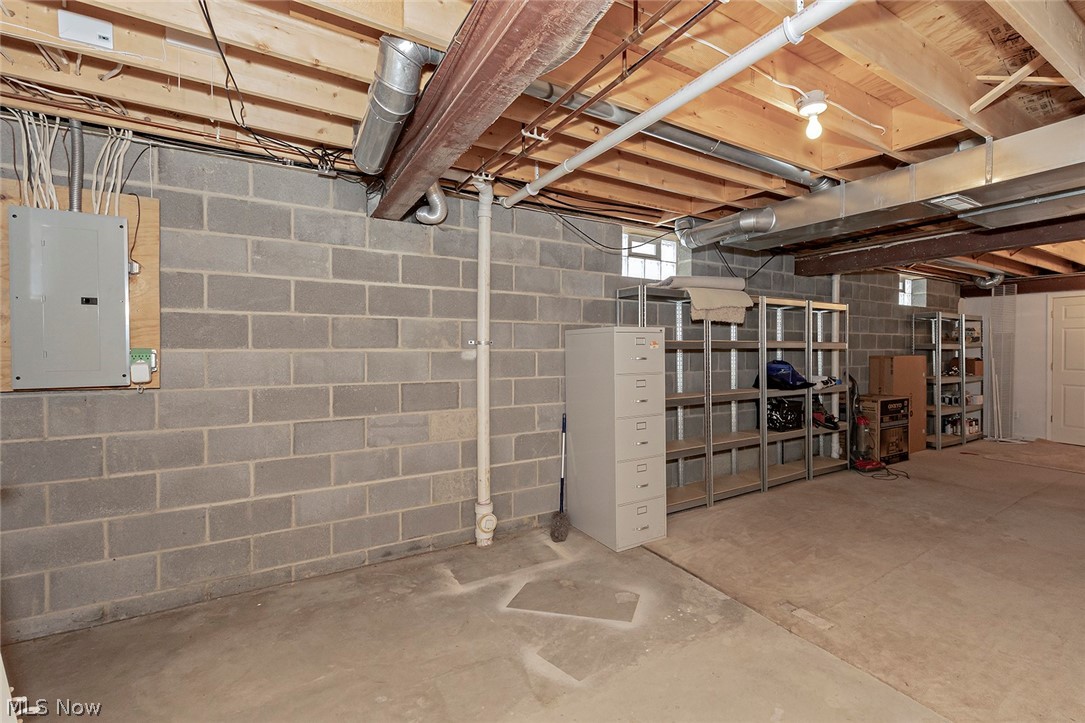 5420 Bartlett Road Bedford, OH 44146 - Photo 29 of 32 Unfinished portion of basement.