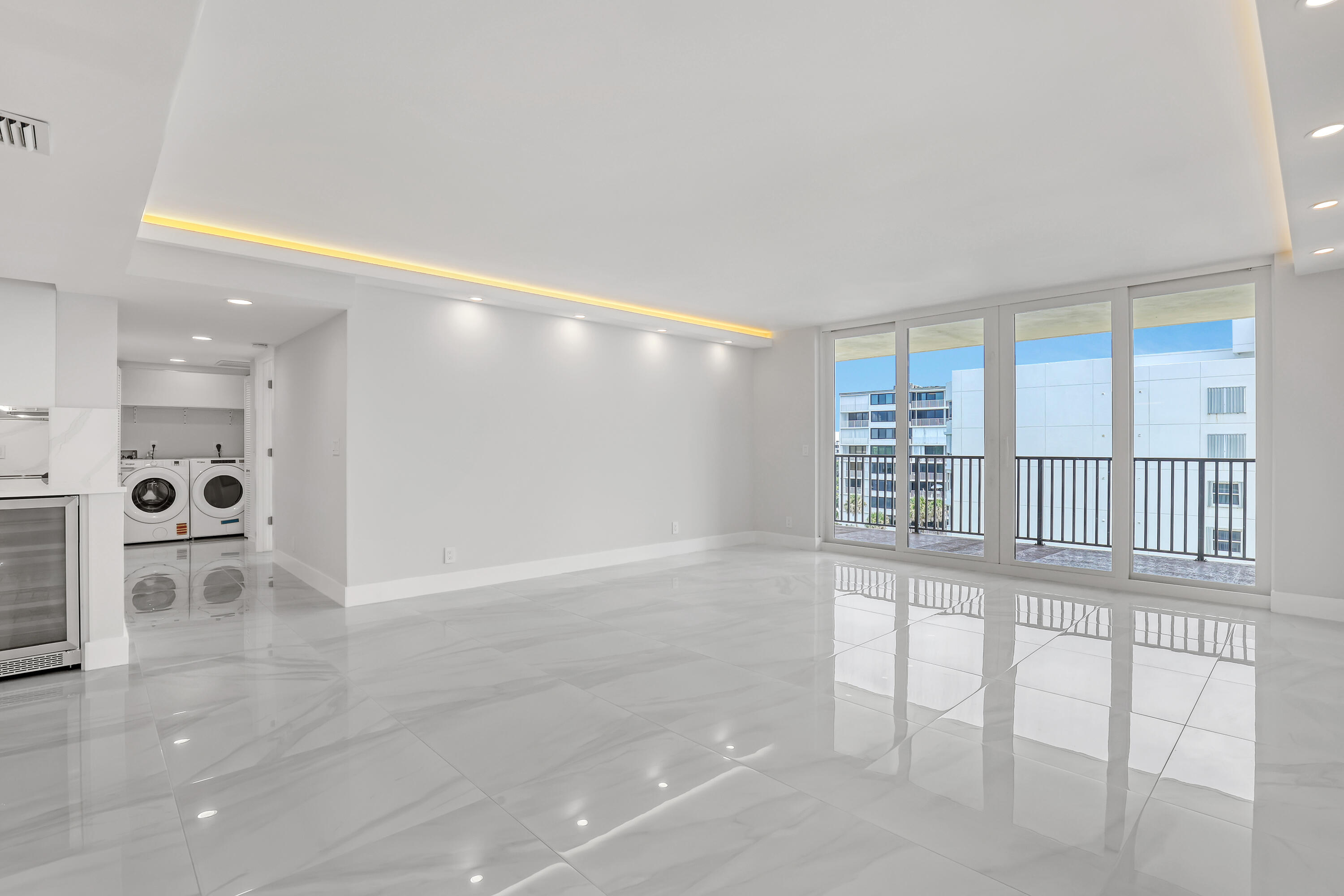 3610 South Ocean Boulevard, Unit 508 South Palm Beach, FL 33480 - Photo 21 of 65 a view of an empty room with a window