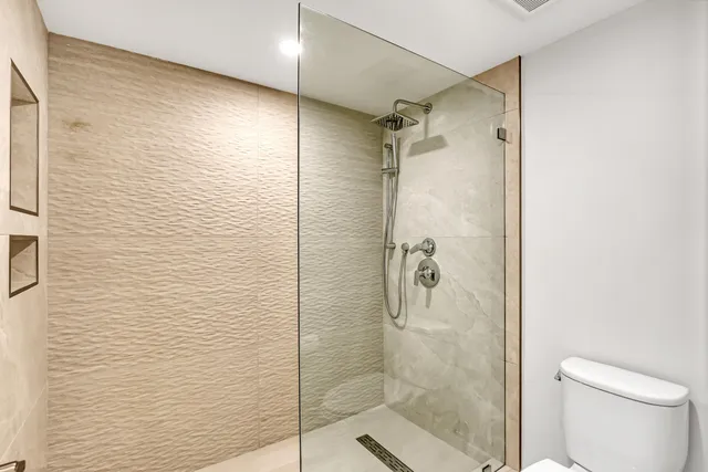 a view of closet area