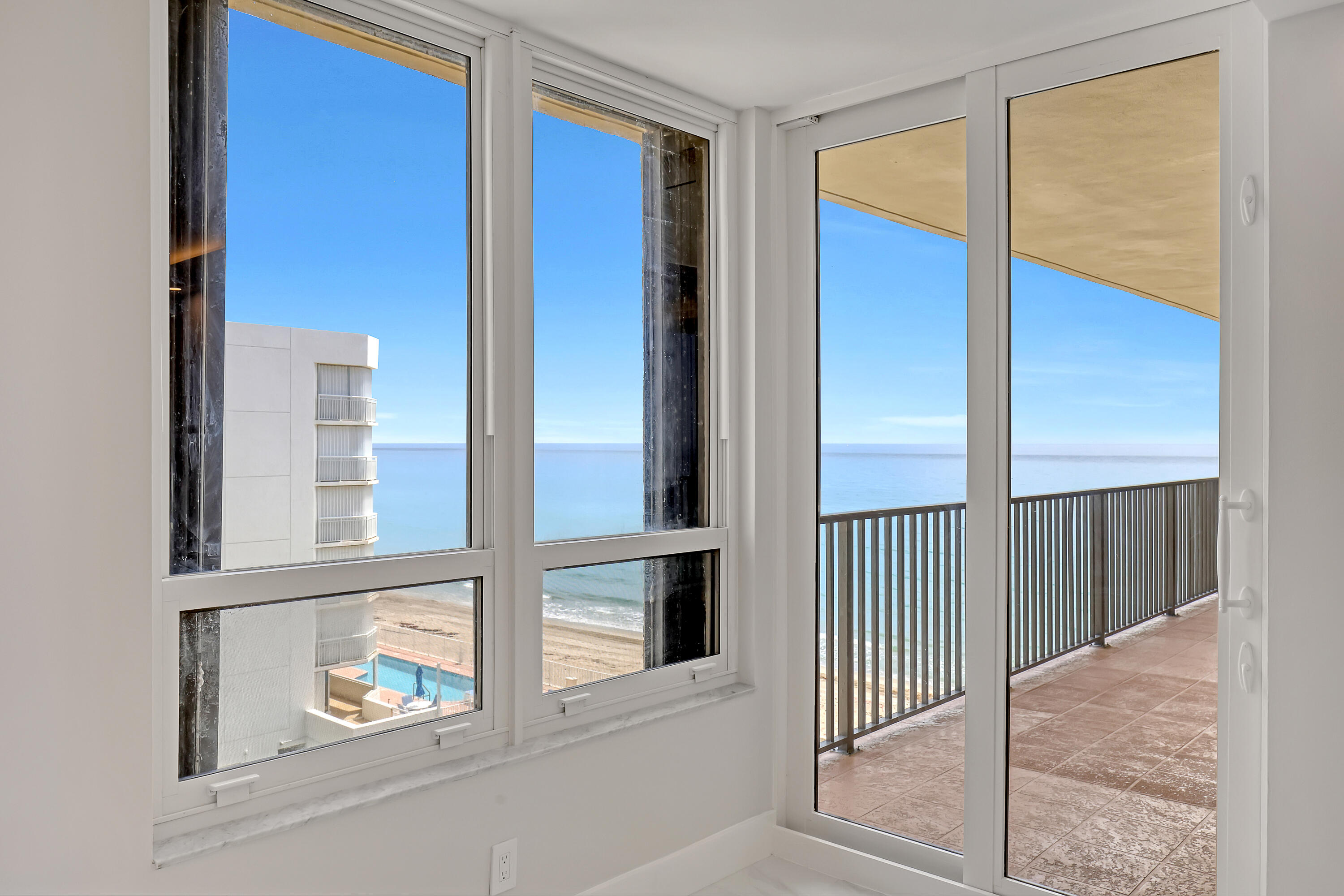 3610 South Ocean Boulevard, Unit 508 South Palm Beach, FL 33480 - Photo 55 of 65 a view of a balcony from a door