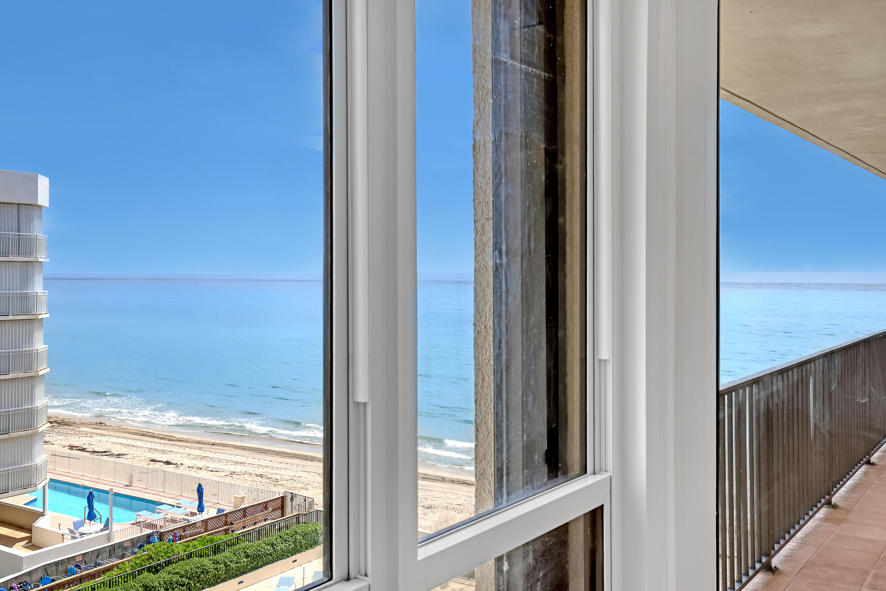 3610 South Ocean Boulevard, Unit 508 South Palm Beach, FL 33480 - Photo 56 of 65 a view of a balcony