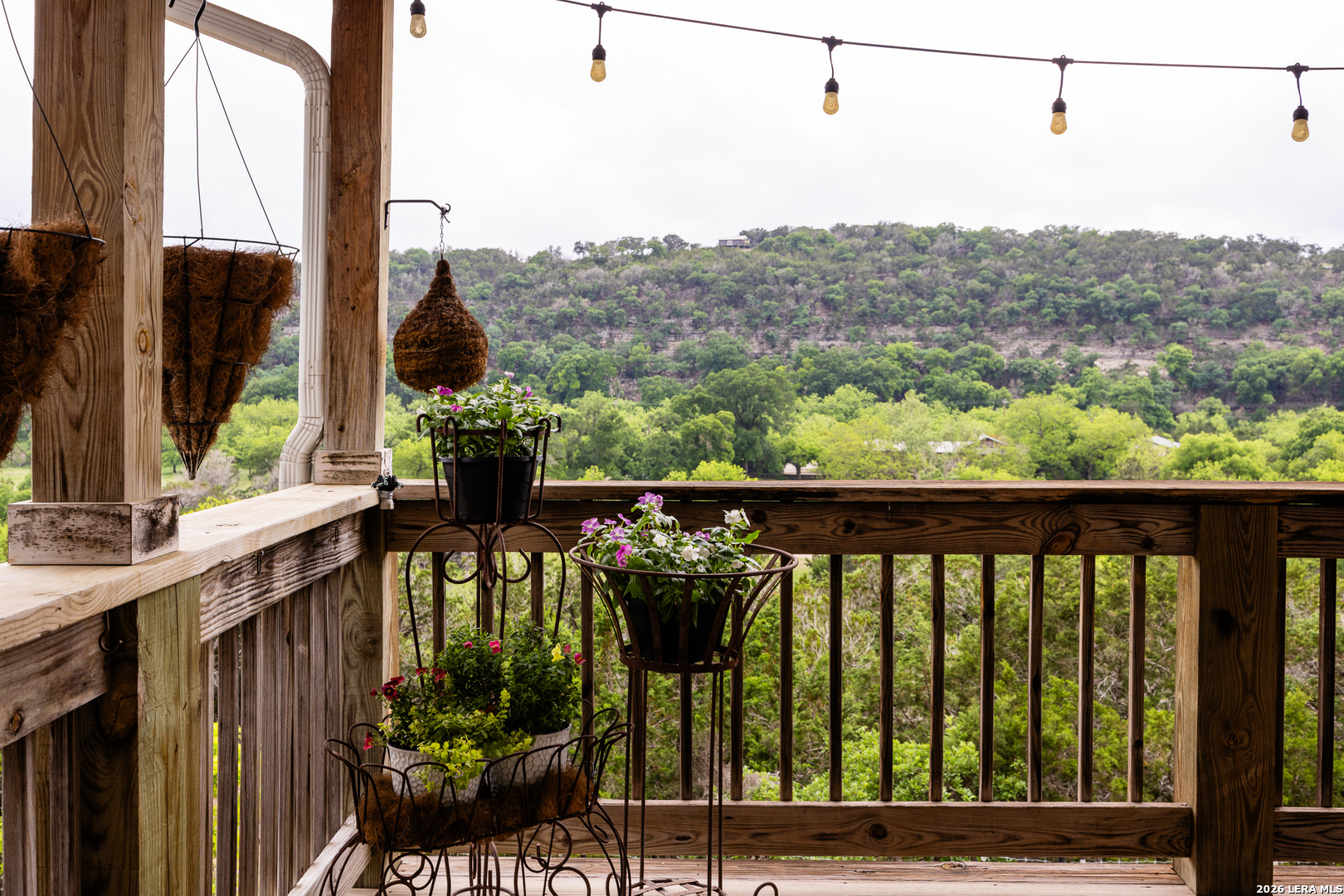 201 Cedar Cliff Loop West Hunt, TX 78024 - Photo 23 of 33 a view of a balcony with chairs