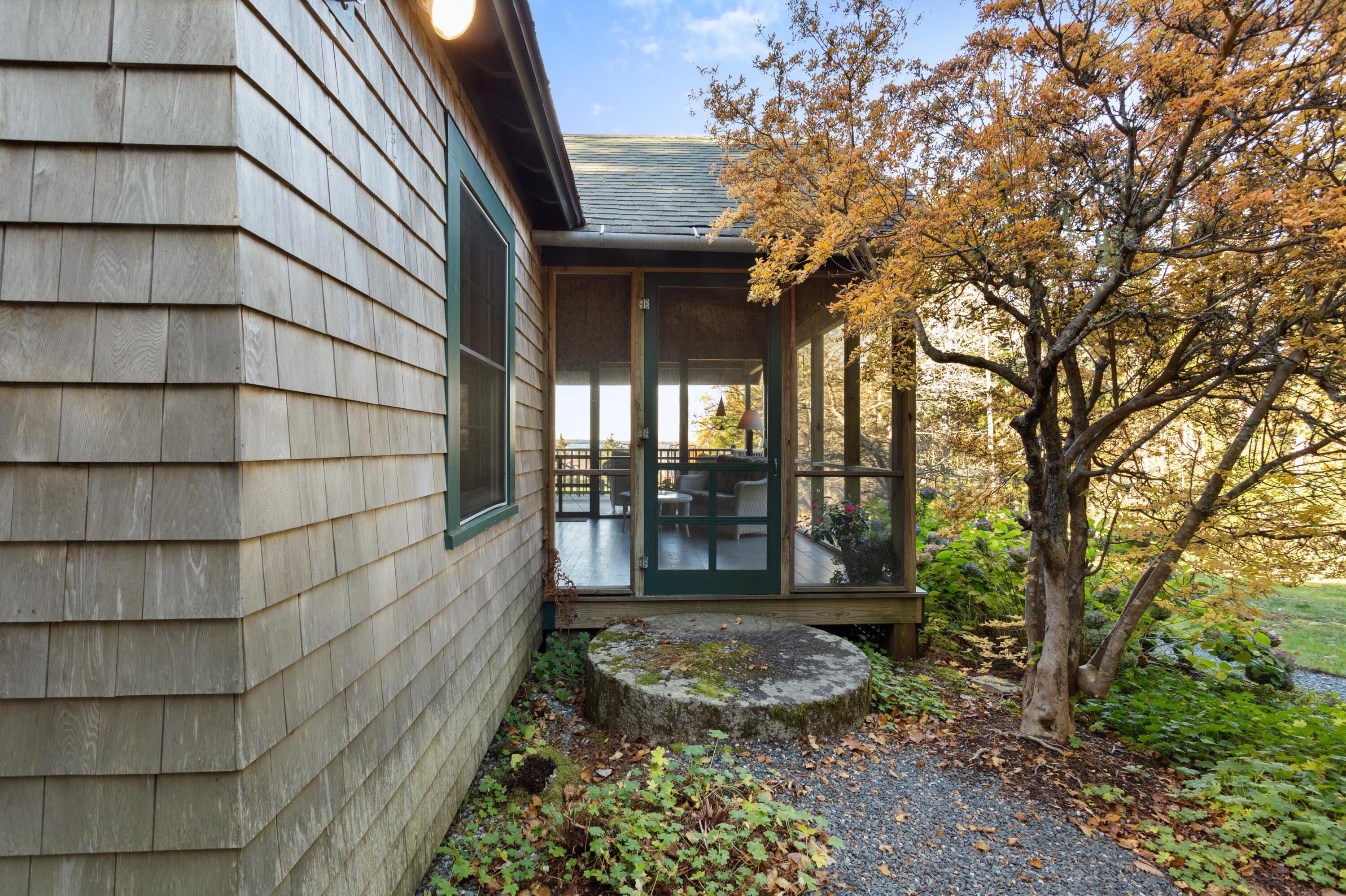 8 Carver Road Seal Cove, ME 04674 - Photo 58 of 62 Front Side Porch Entry, Mill Stone