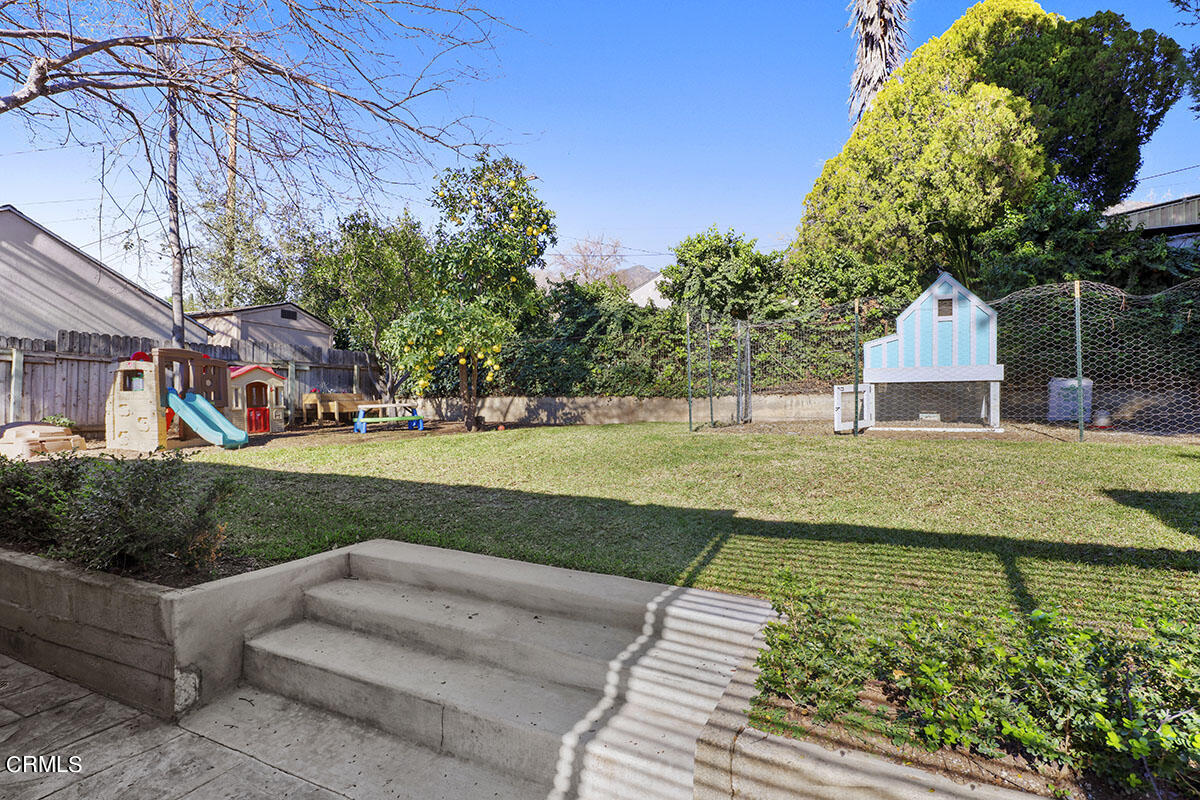 223 Marathon Road Altadena, CA 91001 - Photo 27 of 31 a view of a house with a swimming pool