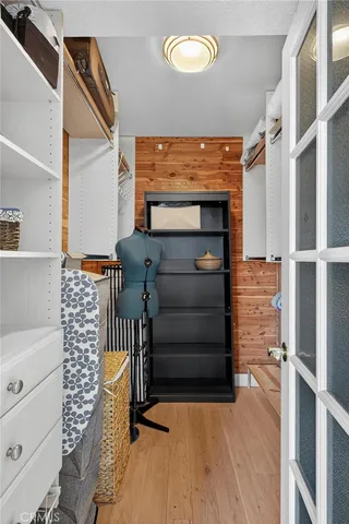 a bathroom with a shower and toilet