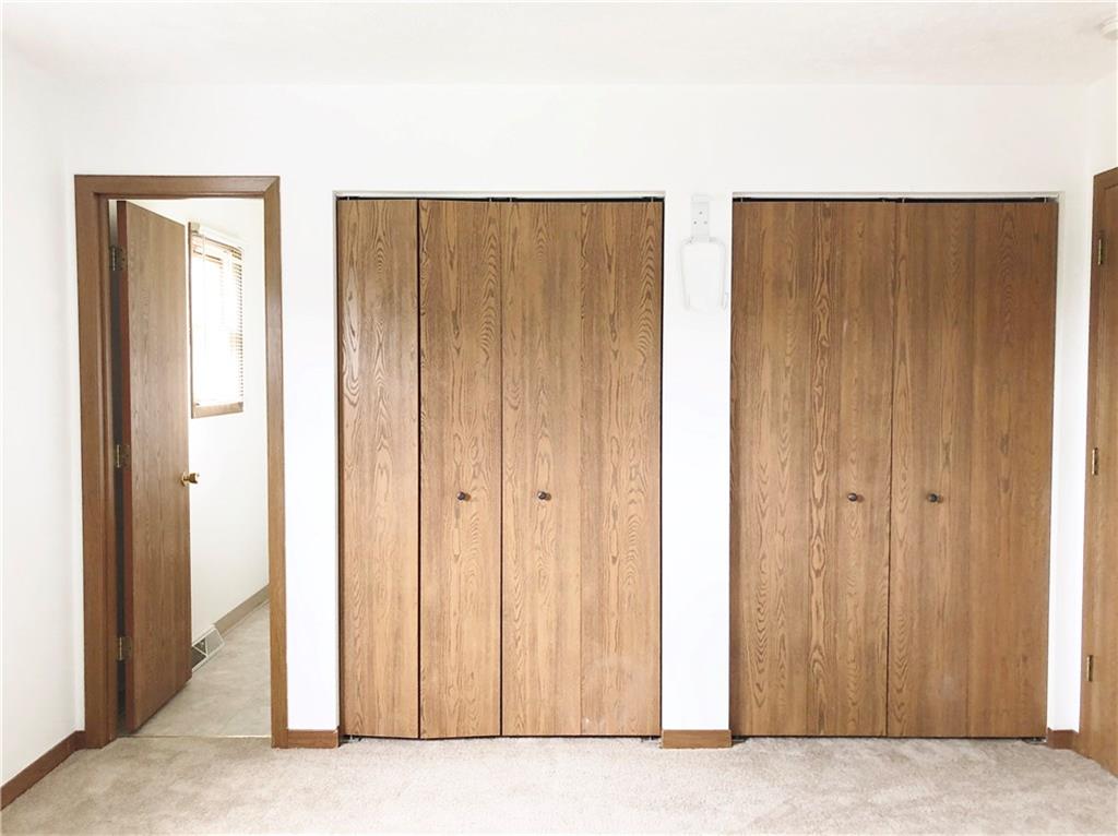 209 Donnell Road Lower Burrell, PA 15068 - Photo 11 of 22 Upper level master bedroom with double closets.