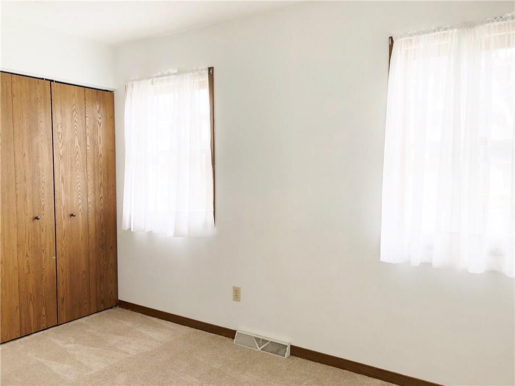 209 Donnell Road Lower Burrell, PA 15068 - Photo 13 of 22 Upper level 2nd bedroom with new carpet and nice size closet.