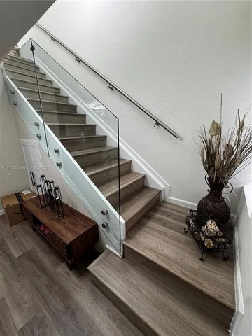 a view of entryway and hall