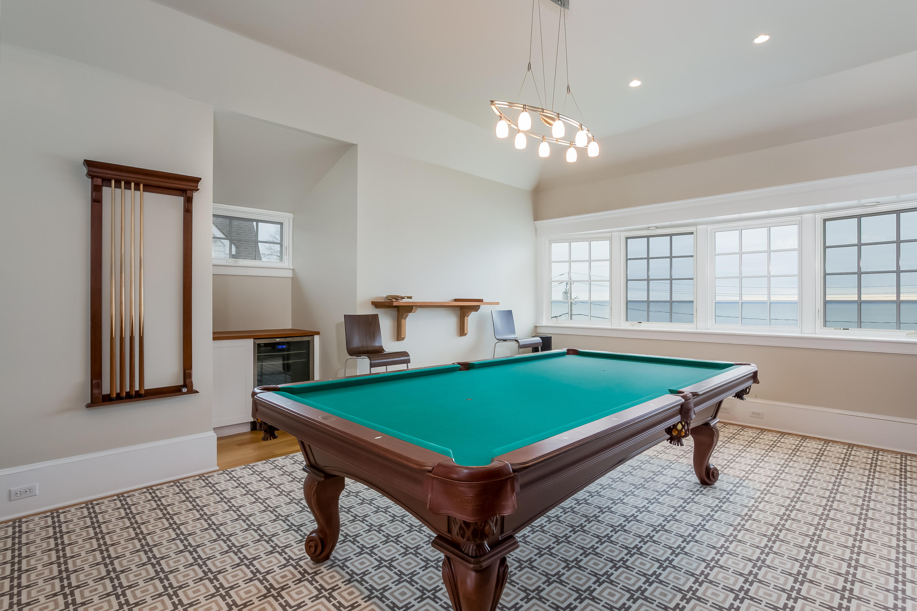 13 Crescent Beach Road Rowayton, CT 06853 - Photo 33 of 40 a room with pool table and windows