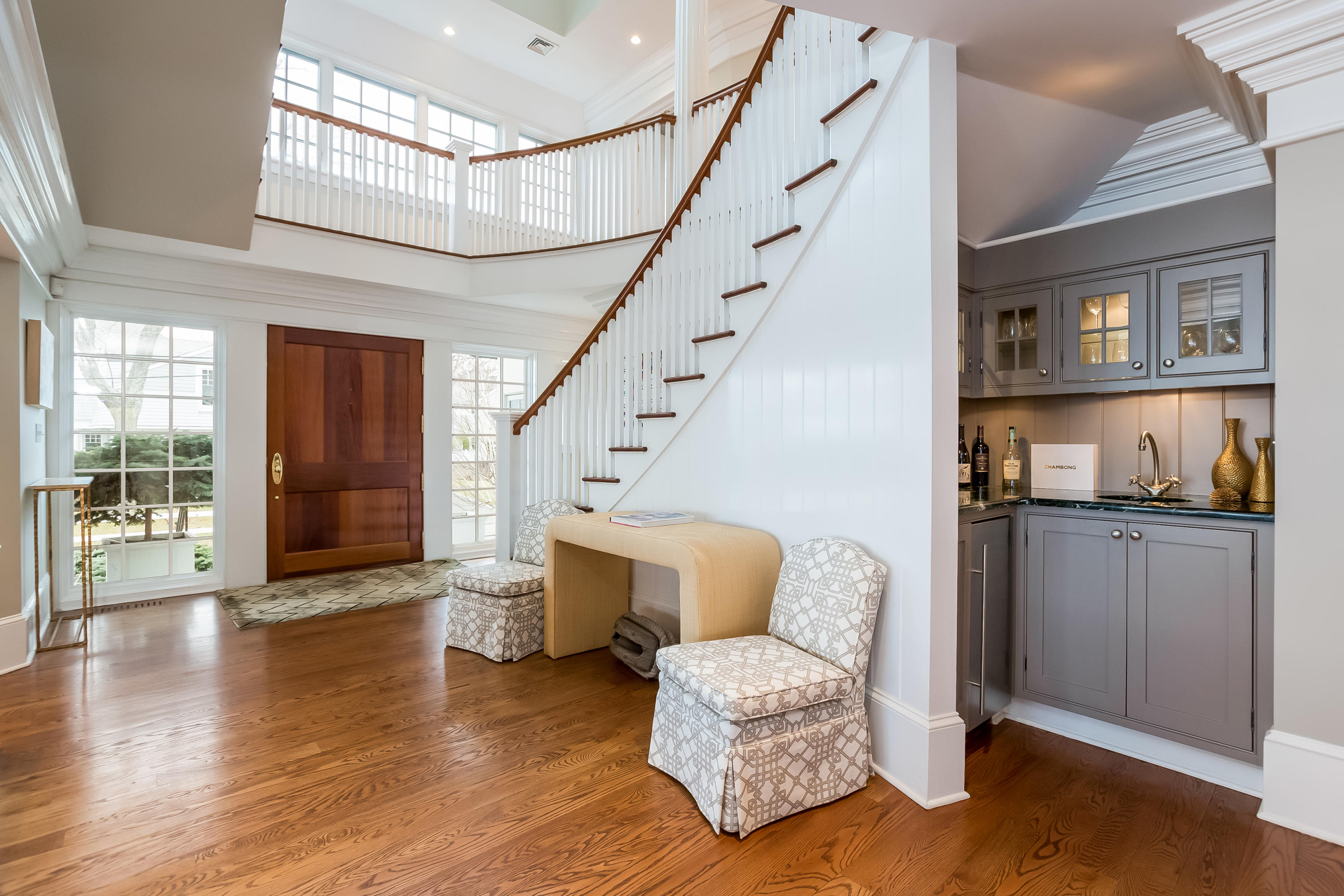 13 Crescent Beach Road Rowayton, CT 06853 - Photo 8 of 40 a living room with furniture and wooden floor