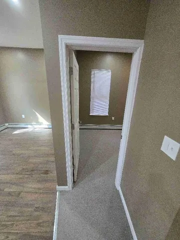 a car parked in front of a house