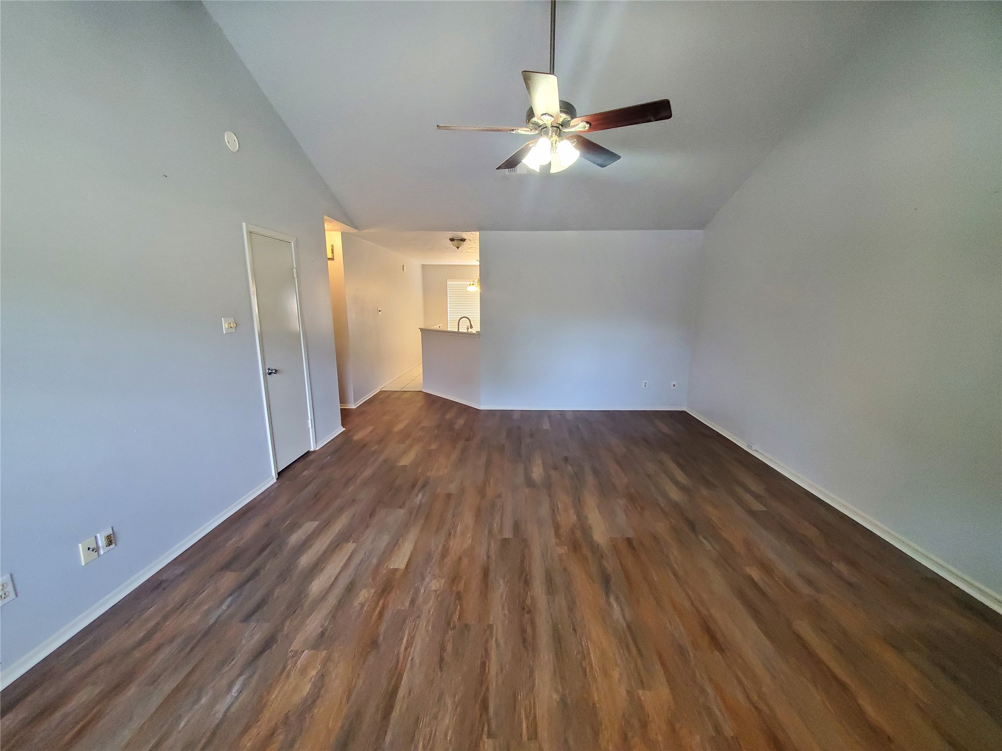 2306 Spring Dusk Drive Spring, TX 77373 - Photo 5 of 12 a view of empty room with wooden floor