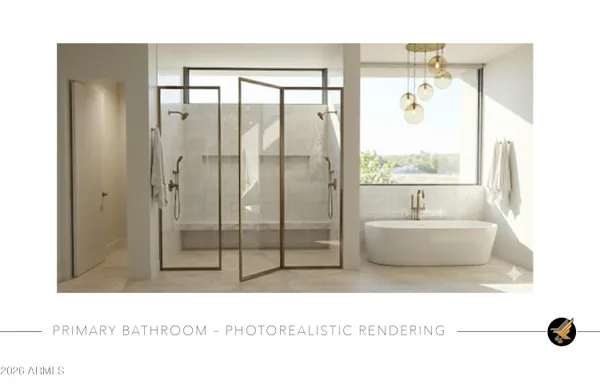 a bathroom with a tub a sink and a shower