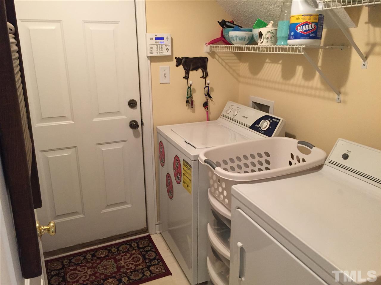 2360 Declaration Drive Raleigh, NC 27615 - Photo 20 of 22 a utility room with dryer and washer