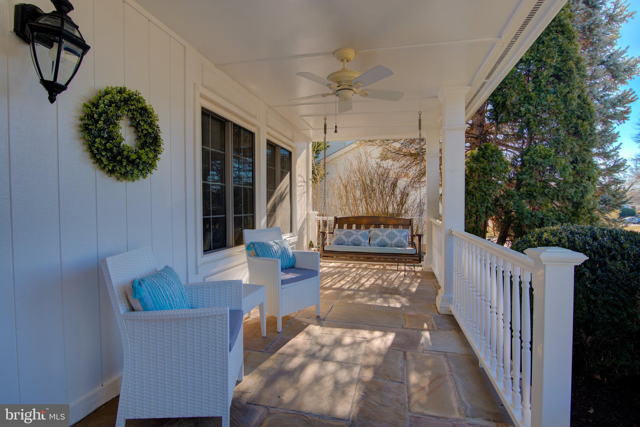 304 Aaron Court Sterling, VA 20164 - Photo 2 of 28 Sip Your Morning Coffee on the Porch Swing.