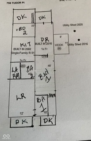 $97,000 | 756 Tudor Place, North Vernon, IN 47265