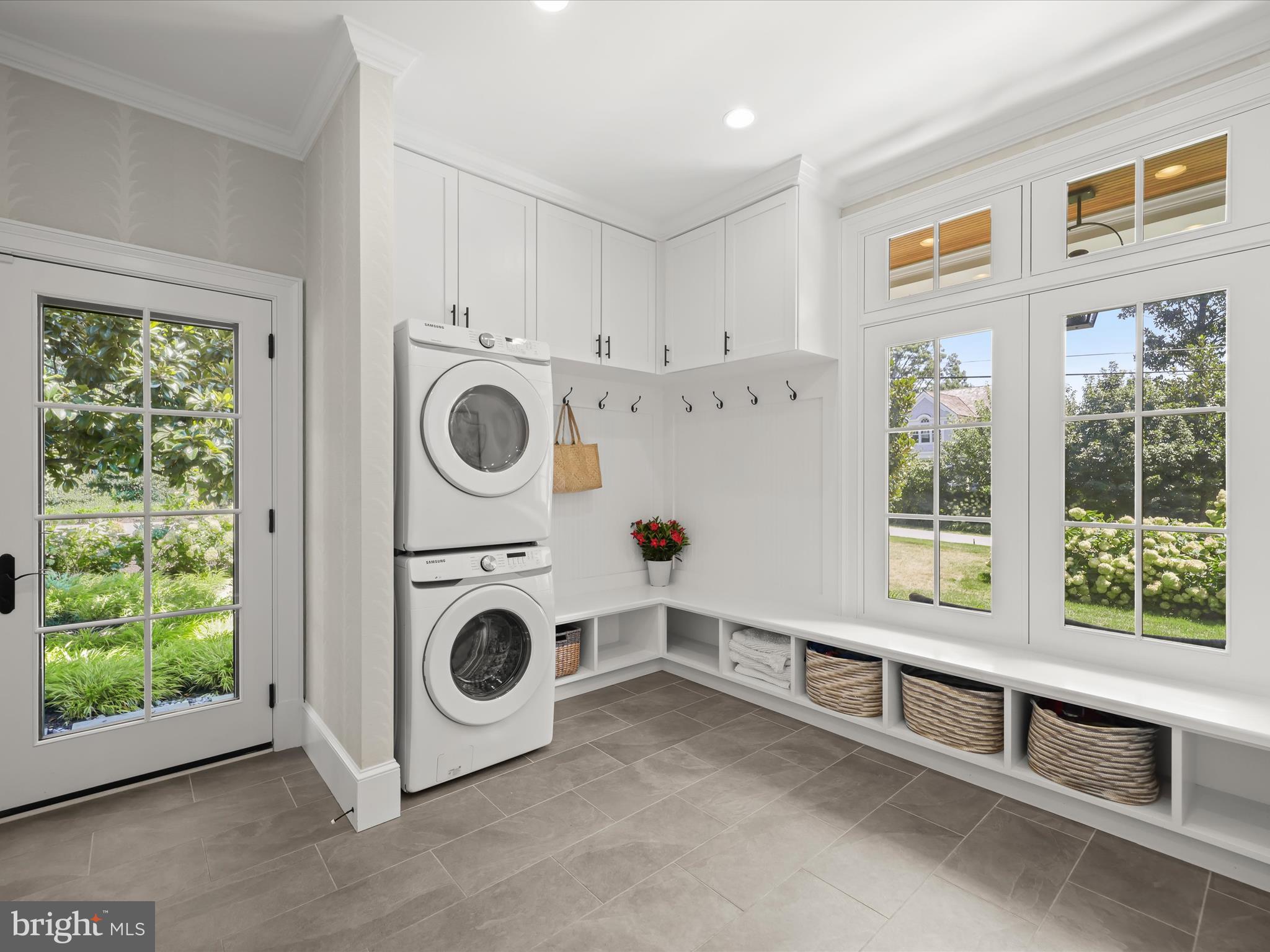 628 Ayrlie Water Road Gibson Island, MD 21056 - Photo 26 of 57 Laundry Room/ Mudroom with plenty of shelving