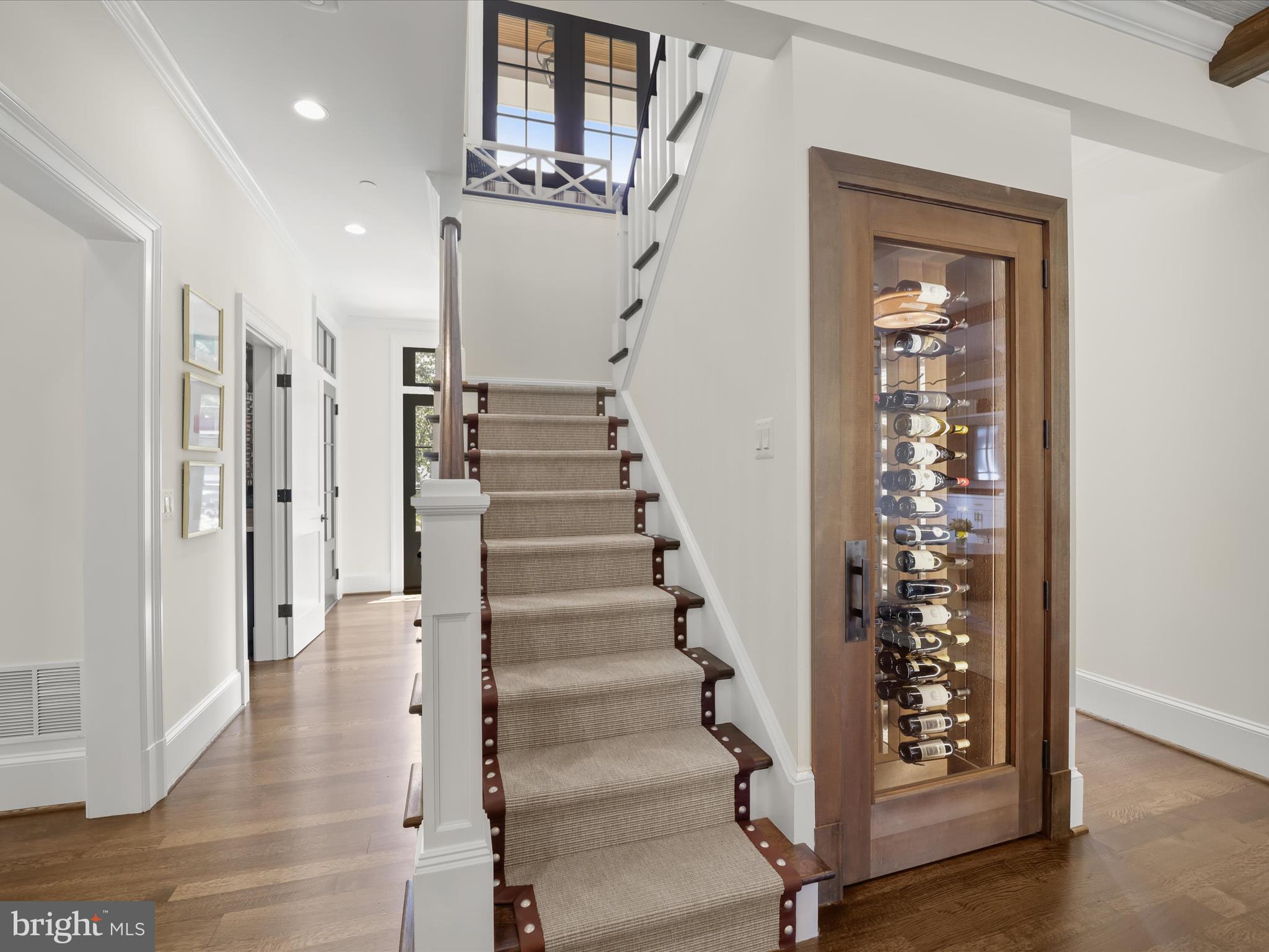 628 Ayrlie Water Road Gibson Island, MD 21056 - Photo 30 of 57 Stairs w/sisal carpet
