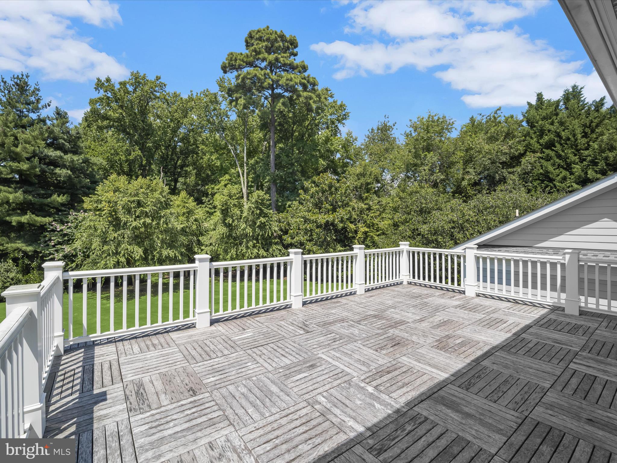 628 Ayrlie Water Road Gibson Island, MD 21056 - Photo 34 of 57 Deck overlooks the backyard