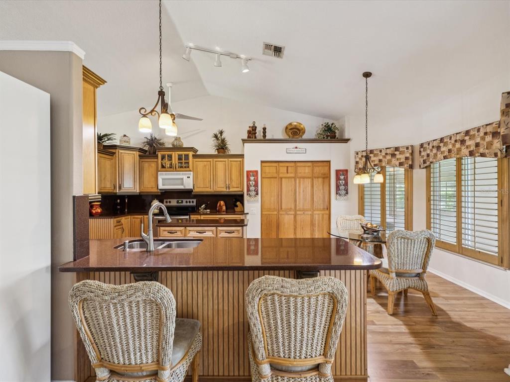 8401 Pavilion Drive Hudson, FL 34667 - Photo 19 of 81 a view of a dining room with furniture window and wooden floor