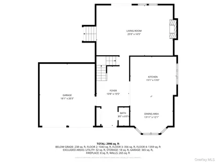 a picture of a floor in a mirror