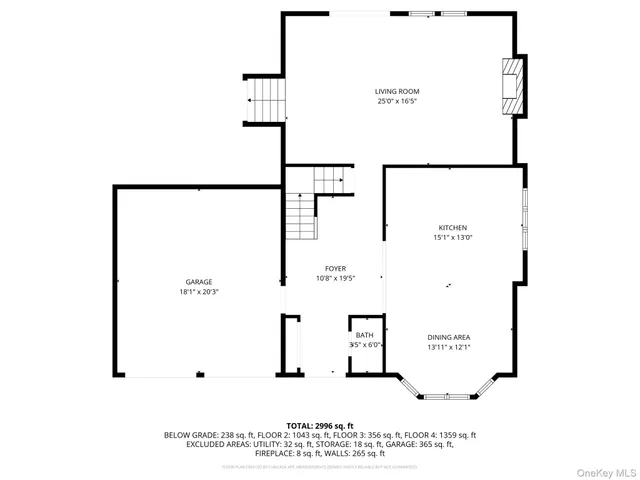 a picture of a floor in a mirror