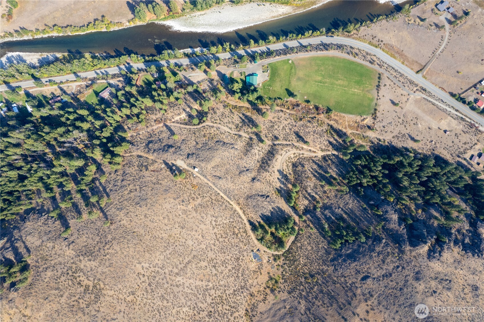 803 D Twisp Carlton Road Twisp, WA 98856 - Photo 10 of 16 a view of swimming pool with a yard