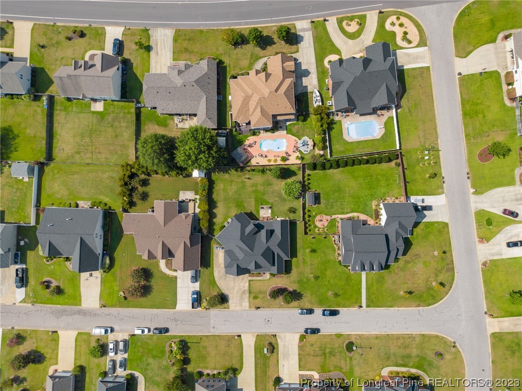 517 St Thomas Road Fayetteville, NC 28311 - Photo 3 of 47 an aerial view of residential houses with outdoor space and parking