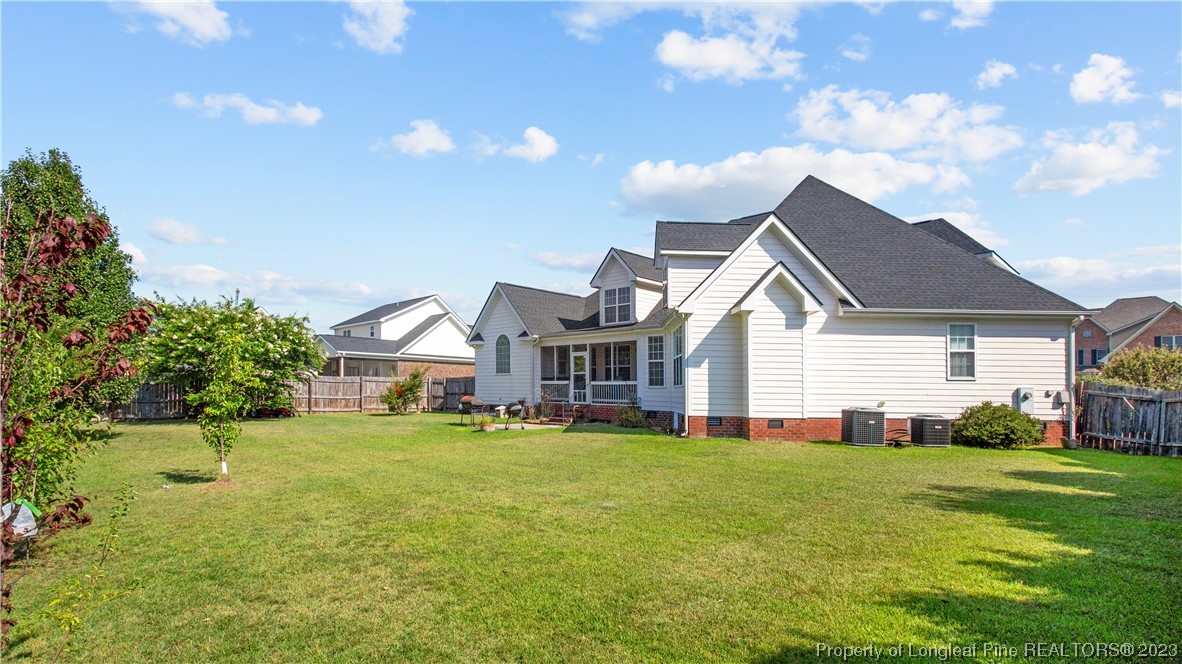 517 St Thomas Road Fayetteville, NC 28311 - Photo 47 of 47 a view of a house with a yard and sitting area