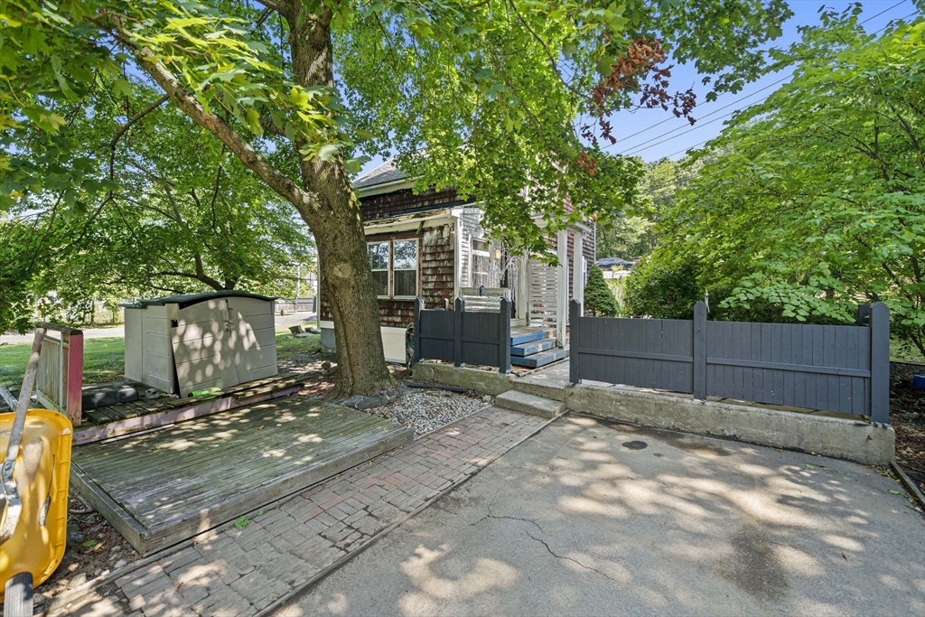 246 Dedham Street Canton, MA 02021 - Photo 3 of 9 a view of a backyard