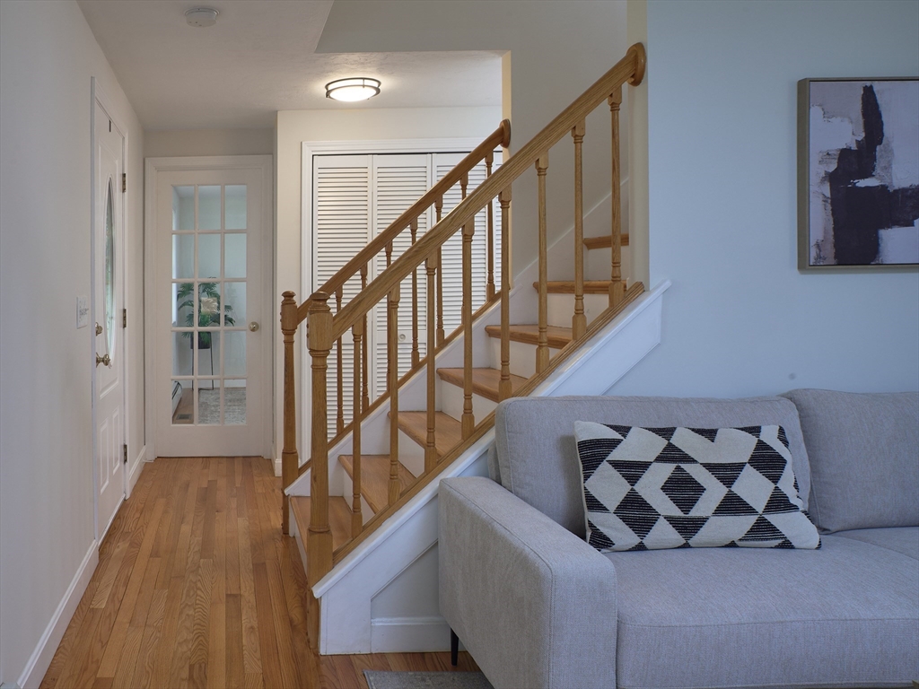 33 Wrentham Road Worcester, MA 01602 - Photo 15 of 42 a view of entryway and hall with wooden floor