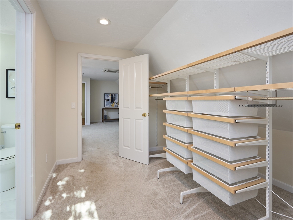 33 Wrentham Road Worcester, MA 01602 - Photo 20 of 42 a view of an empty walk in closet