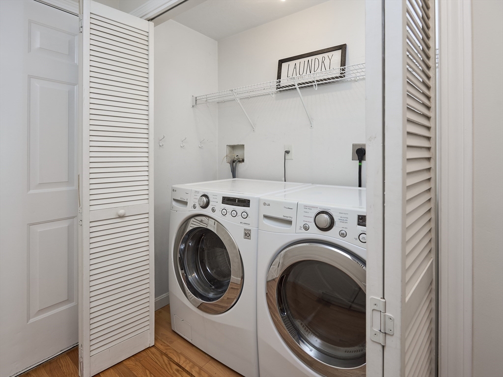 33 Wrentham Road Worcester, MA 01602 - Photo 30 of 42 a utility room with dryer and washer