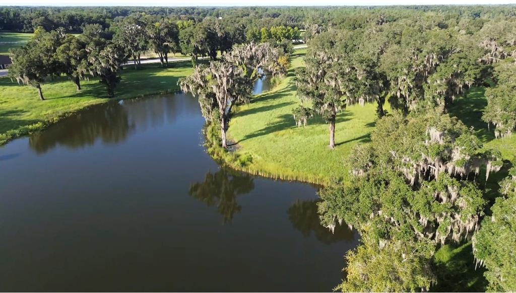 5540 Southeast 157th Street Road Summerfield, FL 34491 - Photo 5 of 25 a view of a lake with a house