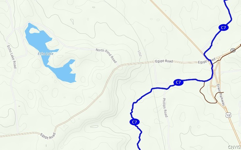 141 Island View Road Boonville, NY 13309 - Photo 45 of 45 An overview map details the surrounding roads and