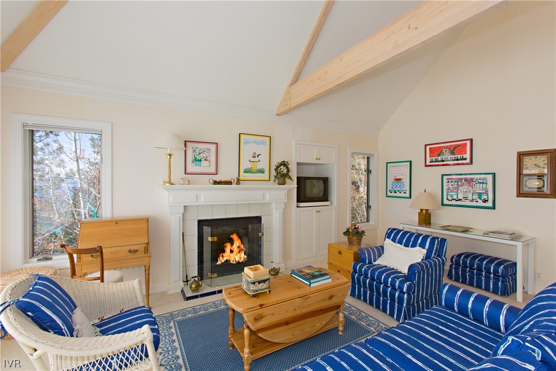 1165 Lakeshore Boulevard Incline Village, NV 89451 - Photo 21 of 25 a living room with furniture and a fireplace