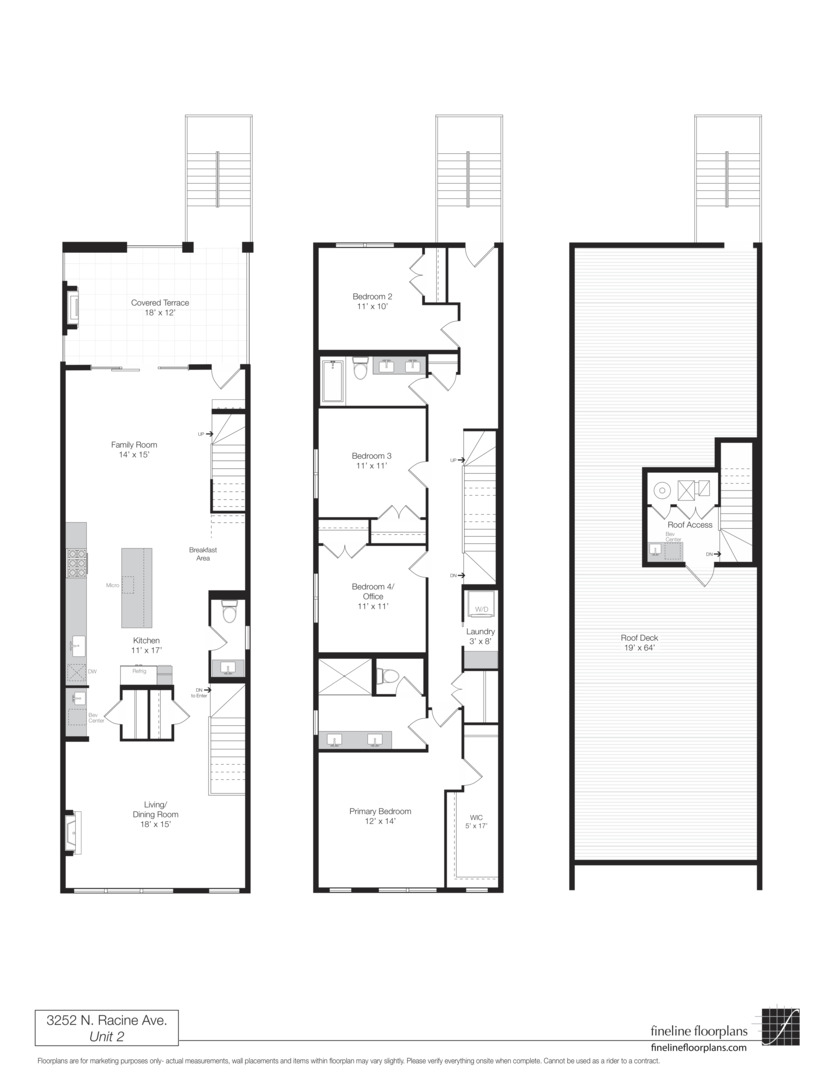 3252 North Racine Avenue, Unit 2 Chicago, IL 60657 - Photo 2 of 2 Gallery Image 2