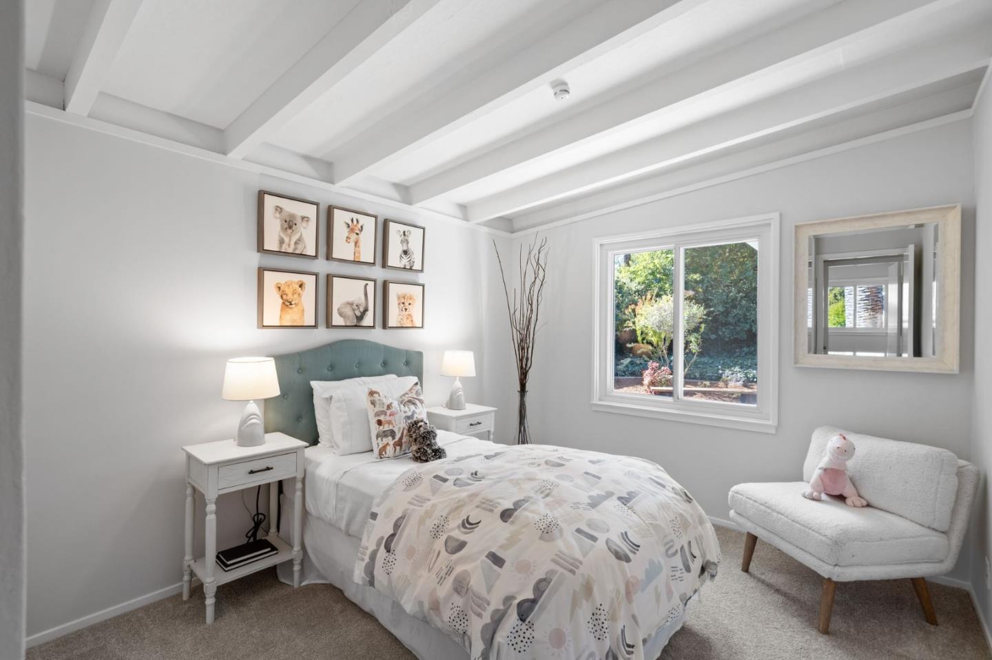 2409 Laura Lane Mountain View, CA 94043 - Photo 15 of 26 a bedroom with a bed furniture and a window