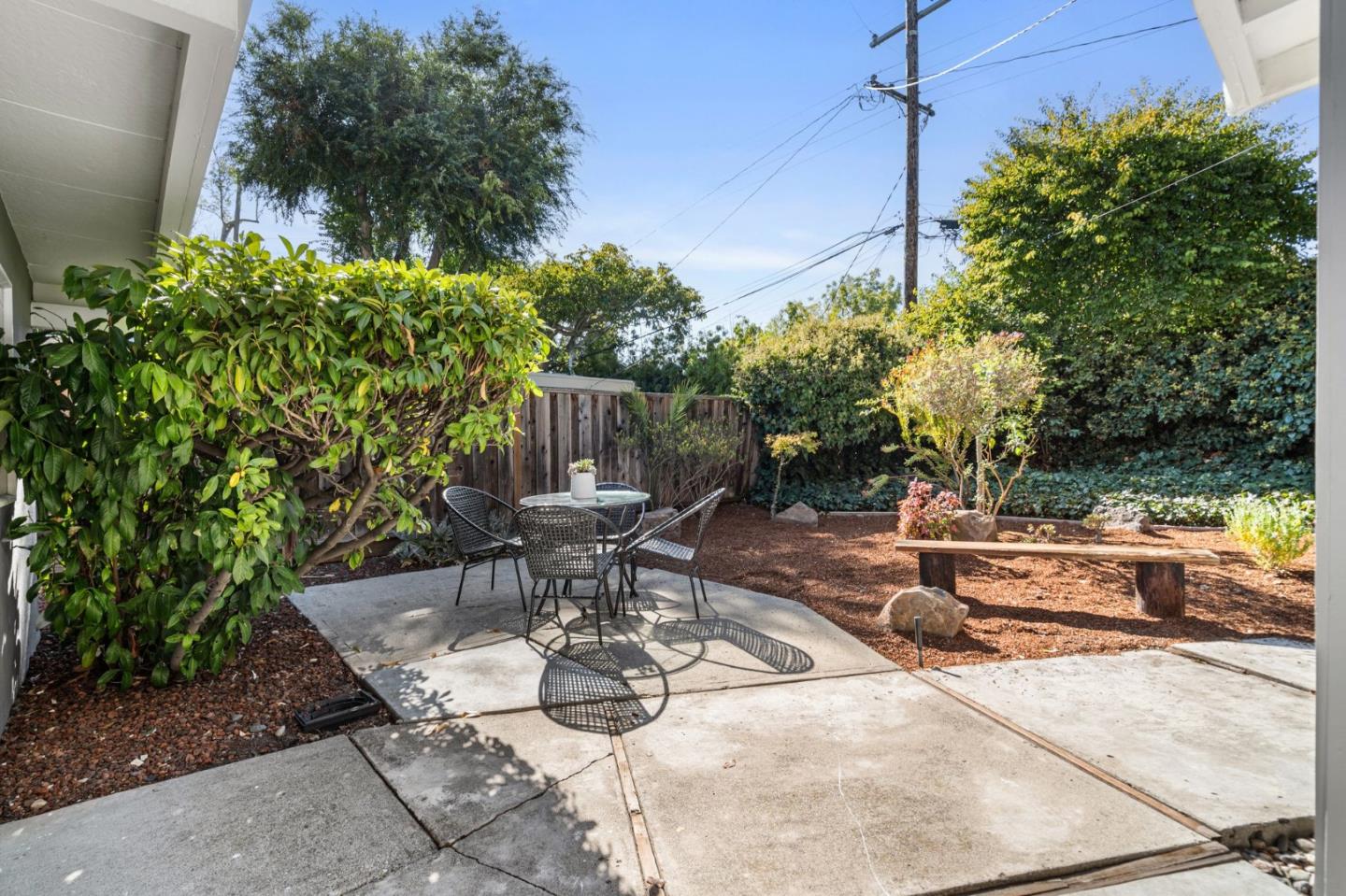 2409 Laura Lane Mountain View, CA 94043 - Photo 25 of 26 a view of a backyard with sitting area