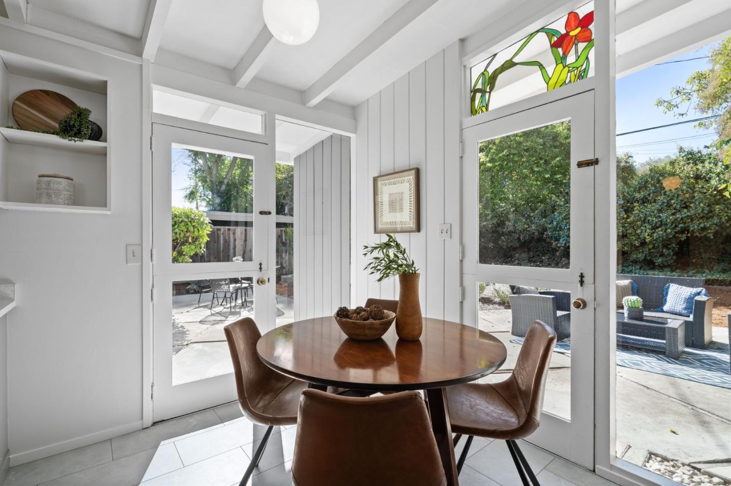 2409 Laura Lane Mountain View, CA 94043 - Photo 7 of 26 a view of a dining room with furniture window and outside view