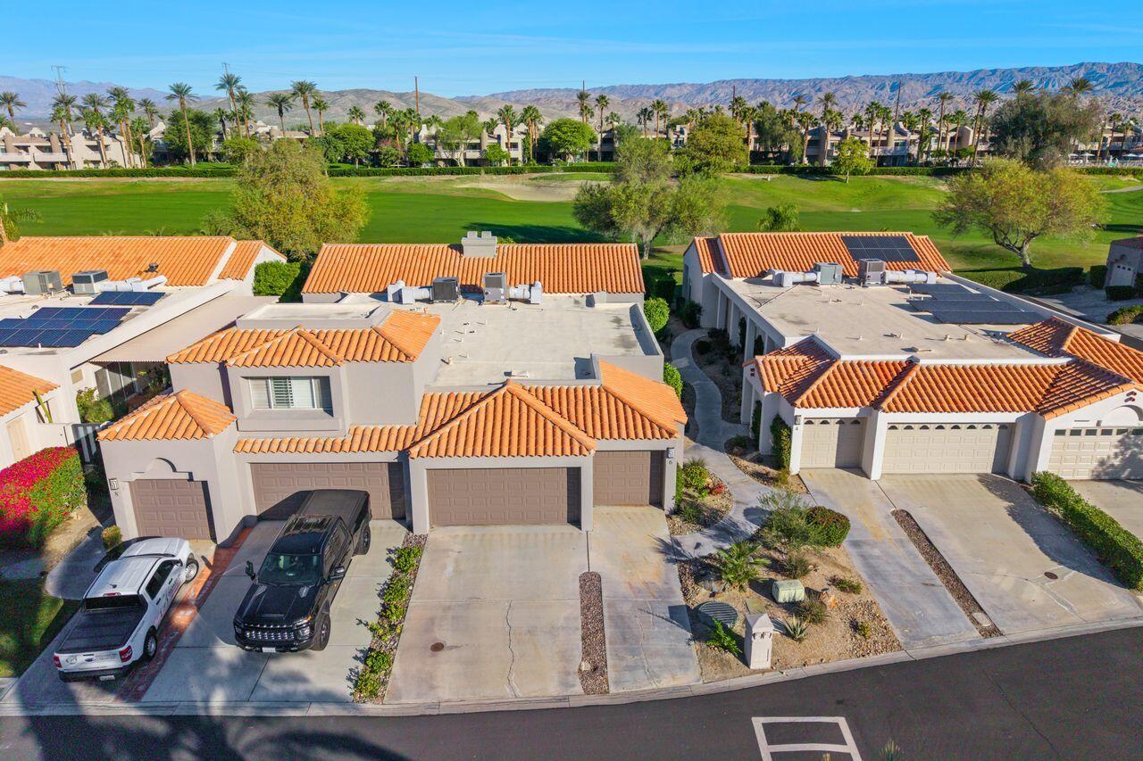 6 Pebble Beach Drive Rancho Mirage, CA 92270 - Photo 32 of 44 an aerial view of a house with big yard